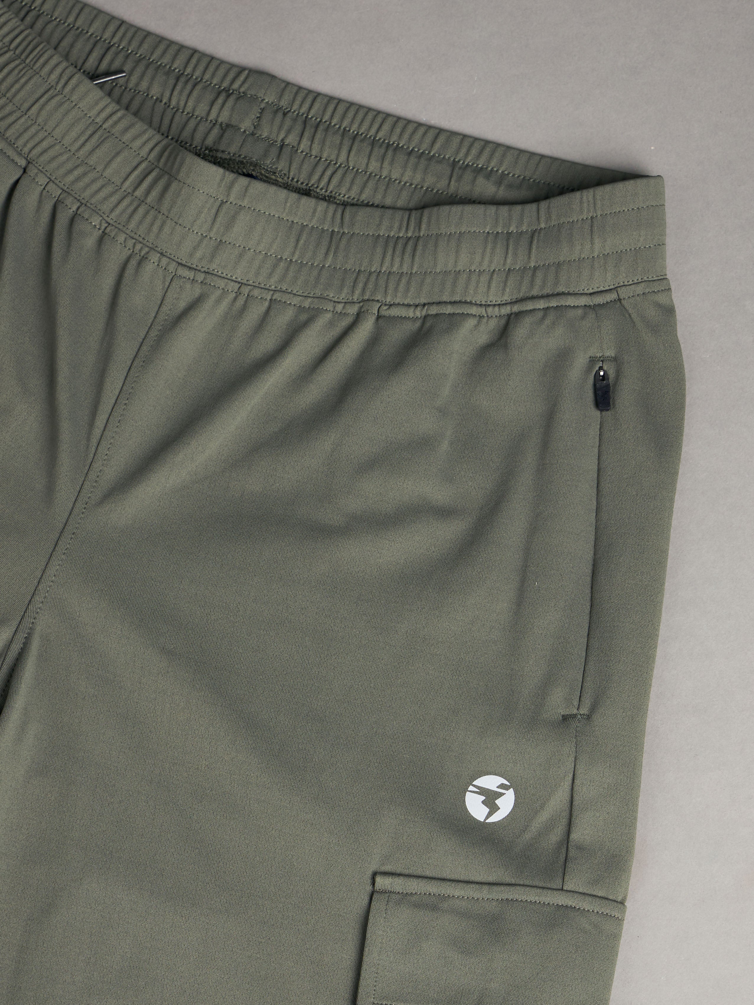 Women Solid Slim Fit Cargo Trackpants with TECHNO GUARD - Image 8