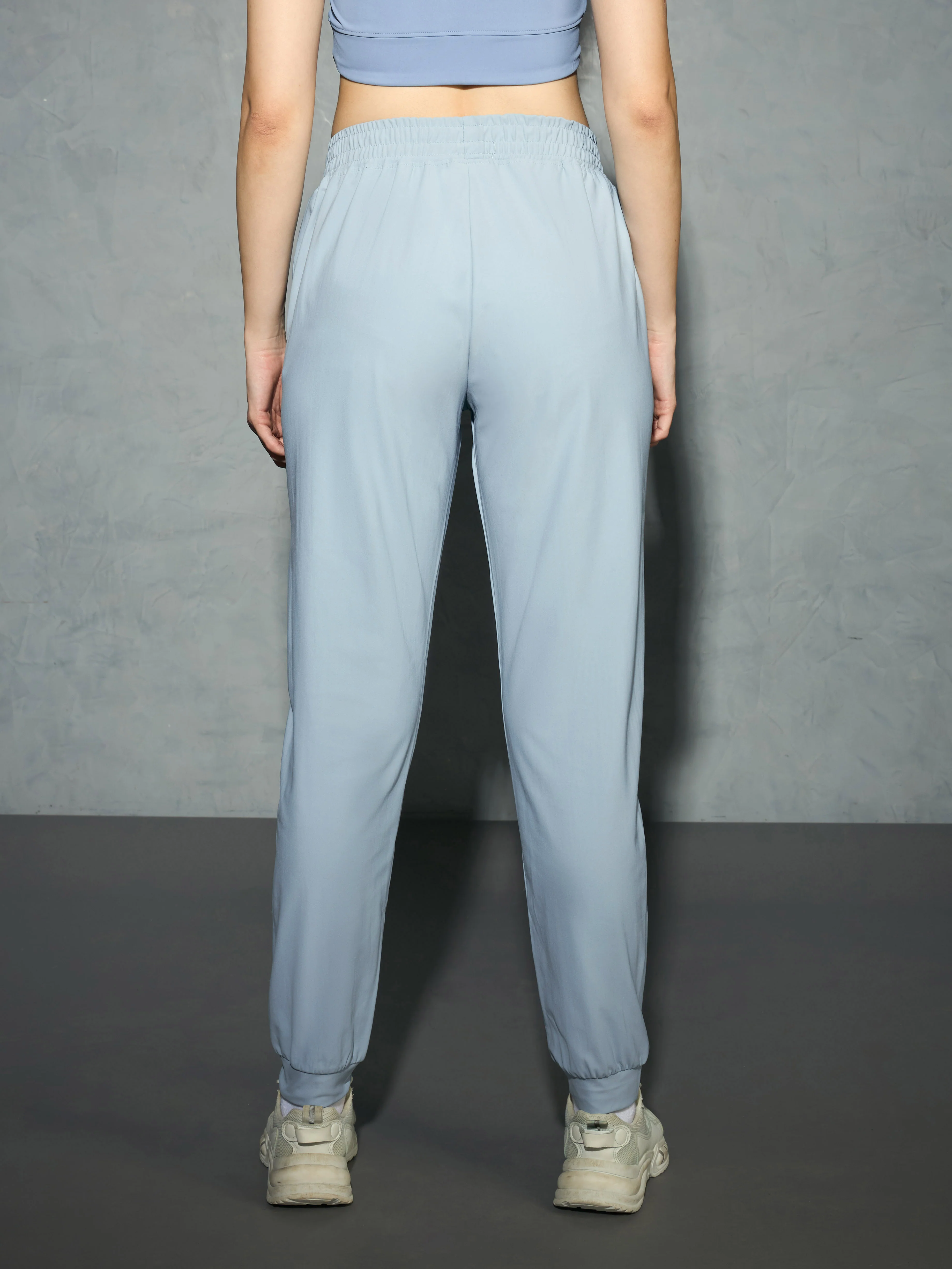 Women Solid Slim Fit Joggers with DURACOOL+ - Image 3