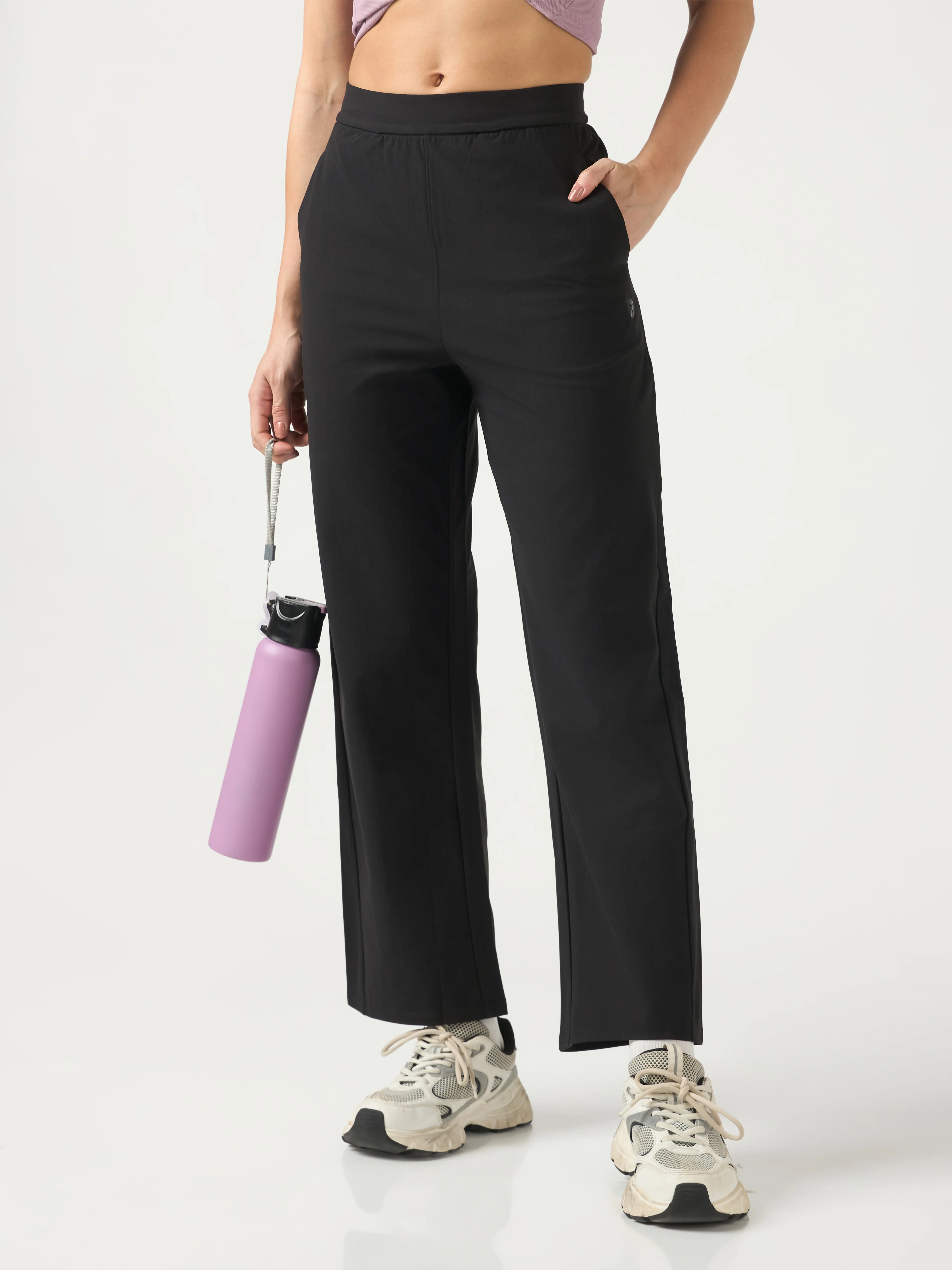 Women Straight Fit Trackpants with DURACOOL+