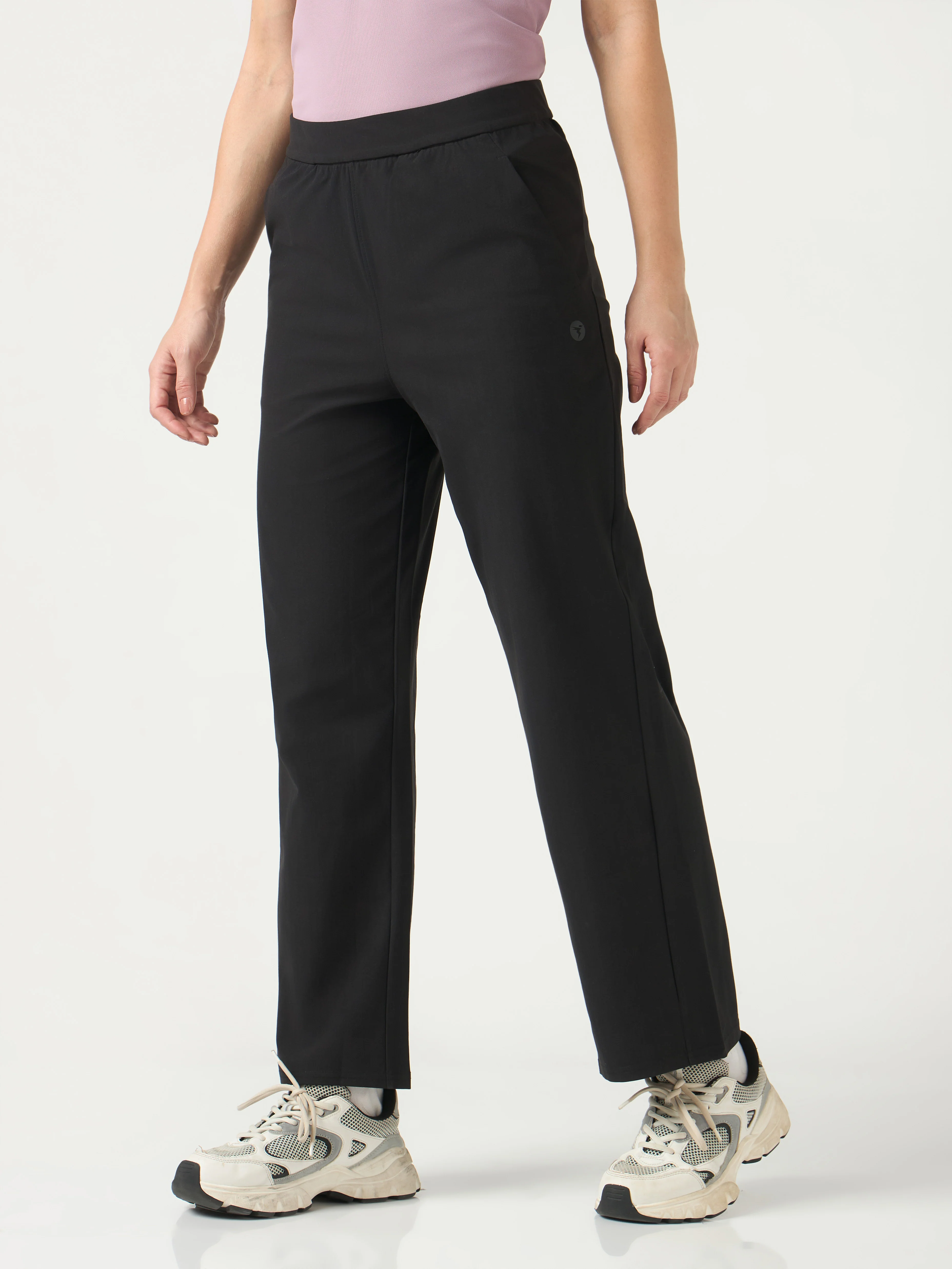 Women Straight Fit Trackpants with DURACOOL+ - Image 4