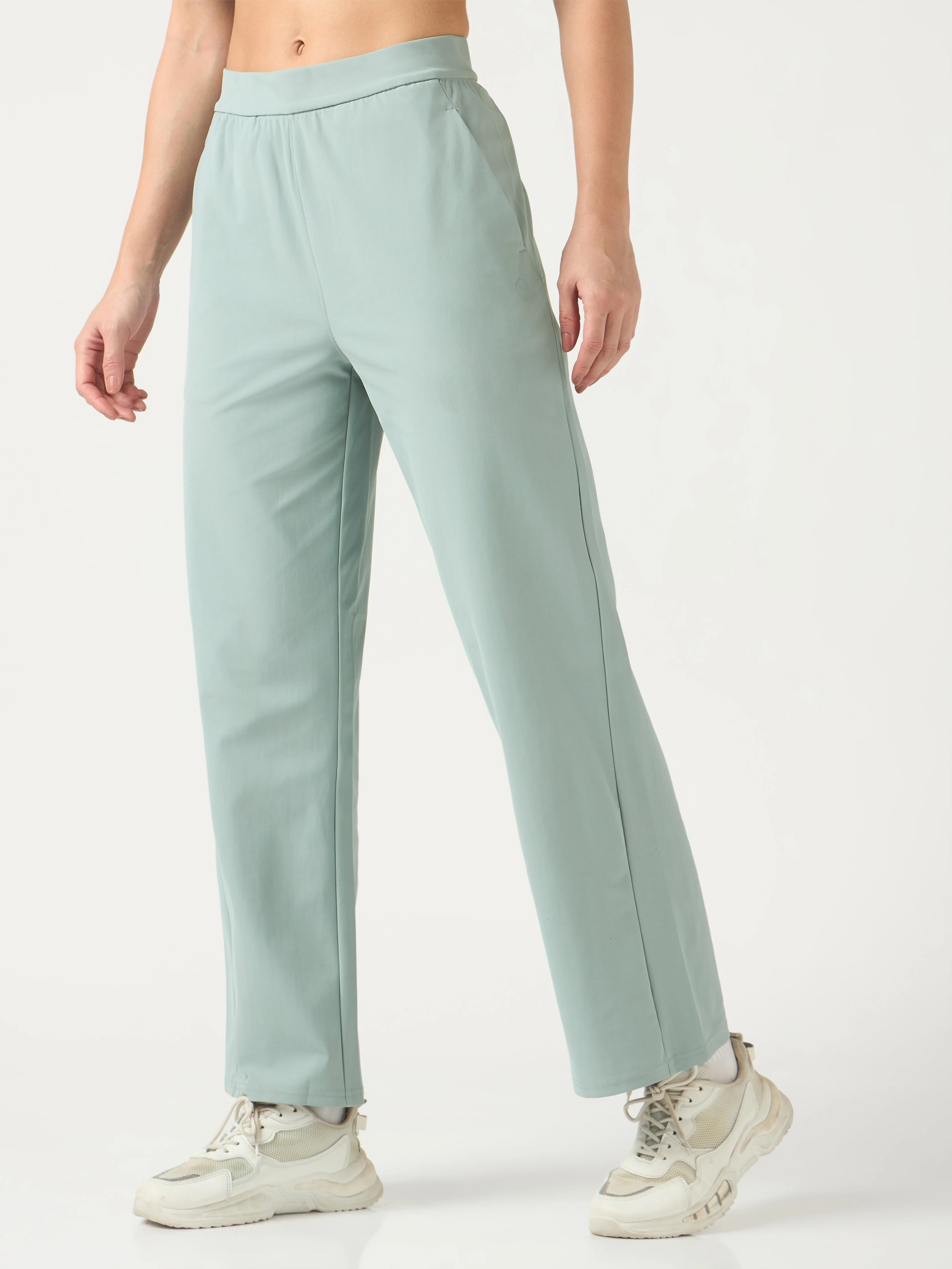 Women Straight Fit Trackpants with DURACOOL+ - Image 4